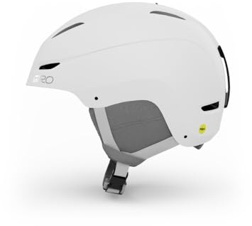 Giro Ceva - Casco da sci e snowboard, per uomini, donne e ragazzi, bianco opaco, M (55,5-59 cm)