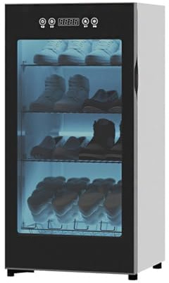 Gabinete de Zapatos Secado Inteligente 4 Capas Rápido a 60 ° C Eliminador Olores y Rápido Calefacción Ptc Aire Caliente Circulación Interna Para Familias Negocios