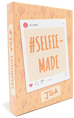 JGA Selfie - 55 Postkarten mit lustigen Fotoaufgaben - Jungesellinenabschied und Bacheloretteparty - JGA Spiele Frauen- von Sophies Kartenwelt
