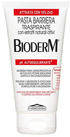 Pasta Barriera Crema Cambio Pannolino Con Ossido Di Zinco - Pasta Lenitiva Protettiva Per Anziani, Allettati, Disabili E Neonati - Prodotti Alta Protezione Per La Cura Delle Pelle, Bianco, 150 ml