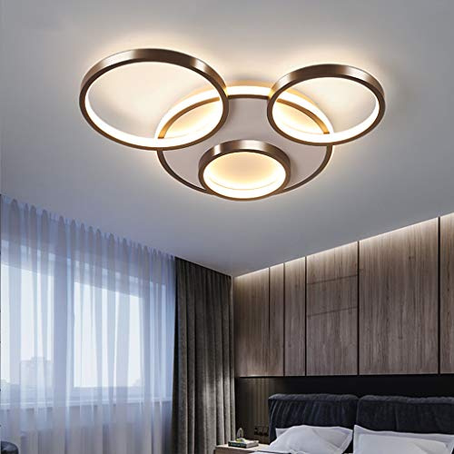 YZSJ Deckenleuchte LED Dimmbar Deckenlampe Groß Wohnzimmerlampe Modern Lichtfarbe/Helligkeit Einstellbar Schlafzimmerlampe Esszimmer Küchelampeacryl Pendelleuchte,4heads