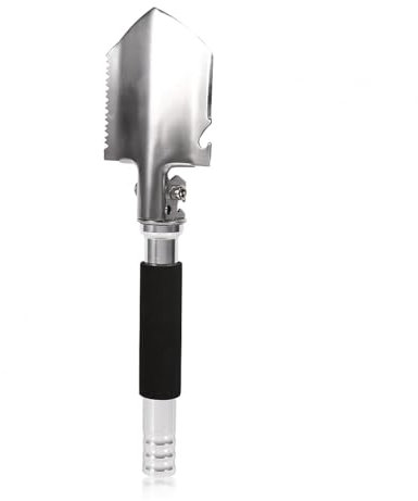 Camping Klappschaufel, Militär Klappschaufel, 1Pc Multifunktionaler Militär Klappschaufel Spaten für Garten Camping Wandern Outdoor Survival Tool