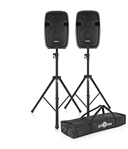 SubZero 12 DJ PA System mit integriertem Mischpult und Bluetooth Player
