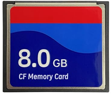 Nuovo 8 GB Compact Flash Memory Card Tipo I 8.0 gb per DSLR Fotocamera Digitale CF Card