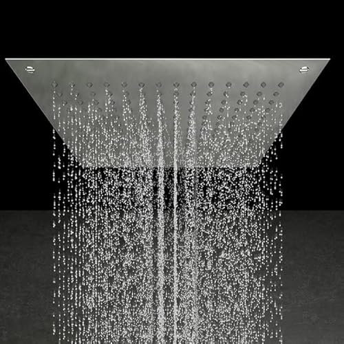 Steinberg Relax Rain Kopfbrause, Deckeneinbau, Easy-Clean, 550x550mm, 39065, Farbe: Edelstahl poliert
