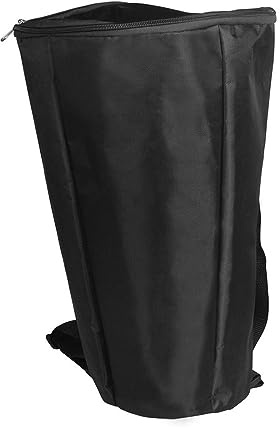 Djembe Tasche Afrikanische Trommel Fall Djembe Fall 8 Zoll Afrikanische Trommel Tasche Einlagig Wasserdicht African Drum Rucksack Hand Drum Bag Schwarz