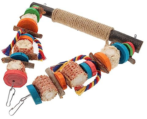 Beaupretty Masticarper Pappagalli Design Appeso Per Divertimento e Foraggiamento Facile Installare Per e Media