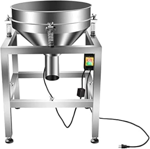 Commercial Automatic Electric Sifter Shaker Machine for Flour Powders - 40 Mesh 100 Mesh Vibrating Sieve Shaker - Efficient Flour Sifter
