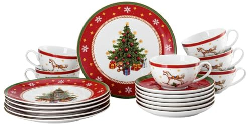 Hutschenreuther Happy Wintertime Kaffeeset/Kombi 18tlg