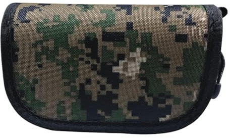 Wezalget Angelköder-Tasche, Köder-Tackle-Ordner, Organizer - wasserdichte doppelseitige Ködertasche - Tackle Binder Tragbare Aufbewahrungstaschen für Metall-Pailletten, Fliegenhaken, Angelhaken