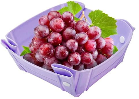 Fruktkorgar för köksbänk, fruktkorg skål, vikbar papperskorg