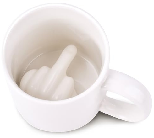 Surhik Regali Natale 2025 Offerte,330ml Ceramica Tazza Divertenti,Idee Regalo Natale 2025,Regali Divertenti,Regalo Uomo Donna per Compleanno,Festa del Papà,San Valentino,Anniversario