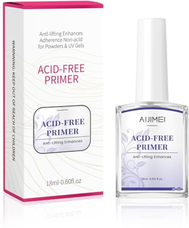 Deshidratador de uñas y base sin ácido (imprimación sin ácido)