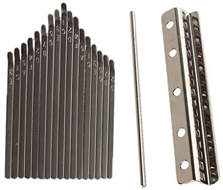 Daumenklavierbrücke Sattel 17 Tasten Set Kit für Kalimba DIY Ersatzteile