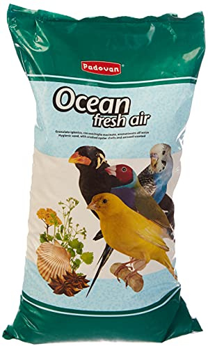 Padovan - Sable océanique pour Oiseaux à l'anis -dépoussiéré et stérilisé - 5 kg