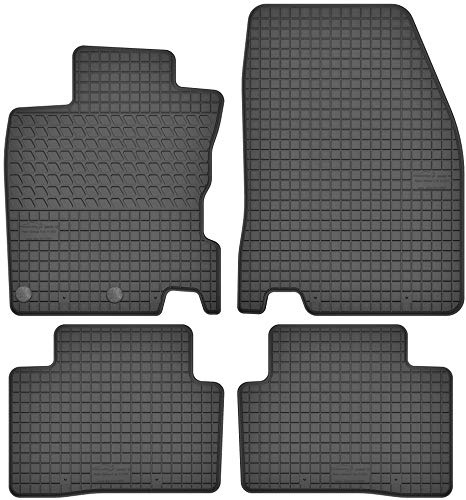 Gummimatten Gummi Fußmatten Satz für Nissan Qashqai II (ab 2013) - Passgenau