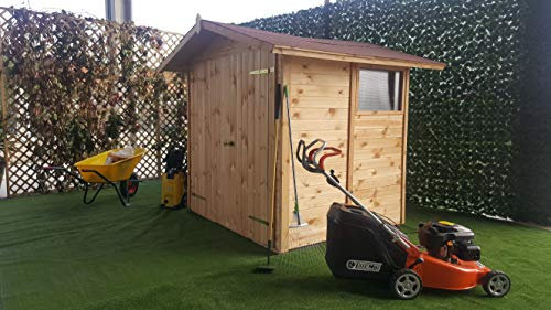 CABEX CO. S.r.l. - Casetta Ricovero Attrezzi da Giardino in Legno, Doghe Spessore 19 mm. Modello [C164/2]
