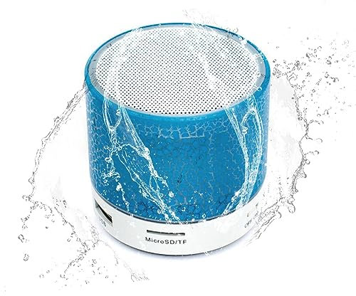 Queen.Y Inalámbrico BT Altavoz Portátil Mini Altavoz Subwoofer USB Reproductor de Música Soporte Impermeable U-Disk Tarjeta TF