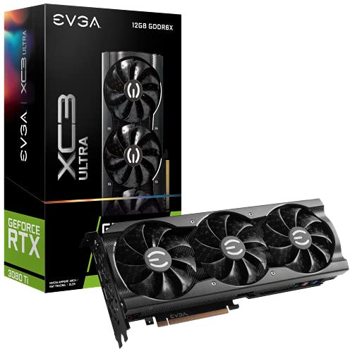 EVGA NVIDIA GeForce RTX 3080 Ti XC3 12GB GDDR6X Gaming Graphics Card