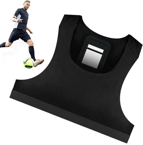 Yhsioaklo Sport Tracker Väst Fotboll - GPS Tracker Väst | Tank Top Fotboll Väst | Sportväst Fotboll Träningsväst, Fotbollsväst GPS Tracker Väst Andas för Män och Kvinnor
