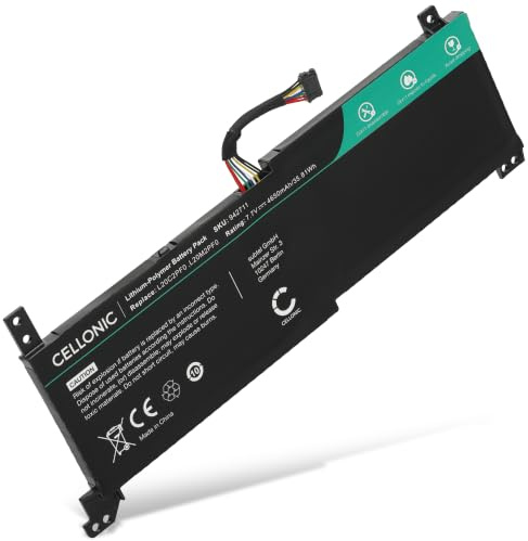 CELLONIC Battery compatible with Lenovo Ideapad 3 14ABA7, Gen 6, 5B11B36273 | (4650mAh-7.7V-Lithium-Polymer) for Lenovo Ideapad 3 14ADA6, 14ALC6, 14IAU7, 14ITL6, 15ABA7, 15ADA6, 15ALC6, 15IAU7, 15ITL6