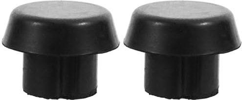 BESPORTBLE 2St Pool-Queue-Rückenblock Billard zubehör Billard Queue Zubehör Pool Queue Endkappe Snooker-Queue-Endkappe Snooker-Queues Billard-Queue-Verlängerung Queue-Reparaturteil Abs Black