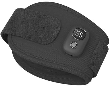 Elektrisk handledswrap – elektrisk hand varm wrap, justerbart värmestöd | infrarött handledsstöd för smärtlindring, karpaltunnel, seninflammation, svullnad, kallt väderskydd för W, svart, Siehe
