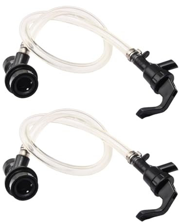 Grifo de grifo de cerveza con dispensador de bloqueo de manguera para dispensar cerveza, accesorios de elaboración casera