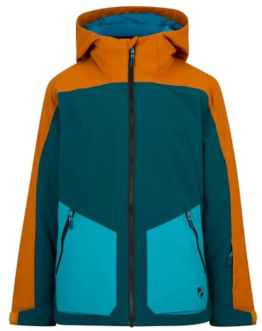 Ziener Jungen Arnu-z Ski-Jacke/Winterjacke | warm, atmungsaktiv, wasserdicht