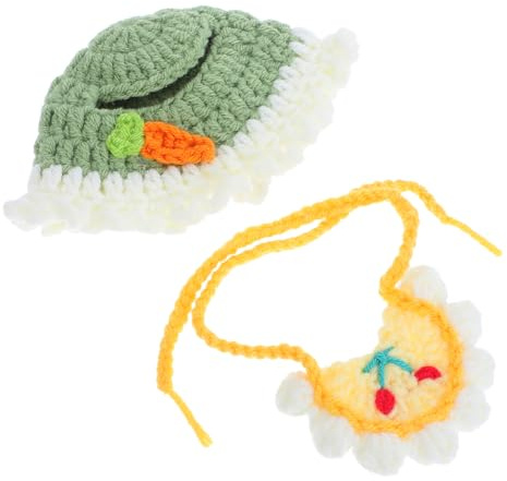 iplusmile Bavaglino Intrecciato Per Bambole Cappello Per Bambole Accessori Fotografici Per Copricapo Per Cosplay Accessorio Per Di Cartone Animato