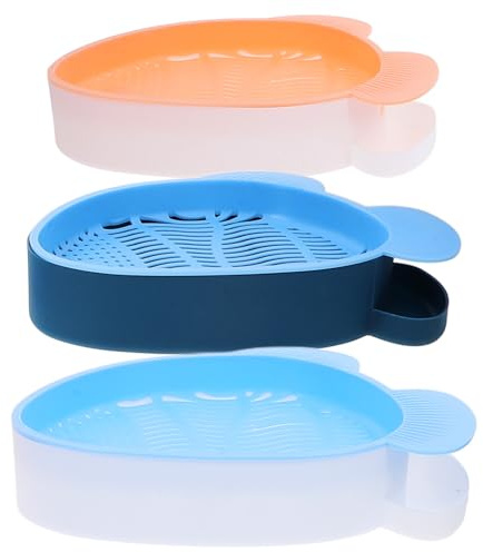JOINPAYA 3 Stück Katzengras Pflanzkästen Aus Kunststoff Hydroponische Katzenminze Anzuchtboxen Mit Wasserschale Für Indoor Und Outdoor Haustierpflanzen