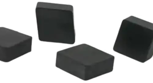 10 st högtemperaturbeständiga zirkoniumisoleringsskivor - svarta zirkoniumkeramiska skivor for industriellt bruk(100x100x0.5mm)