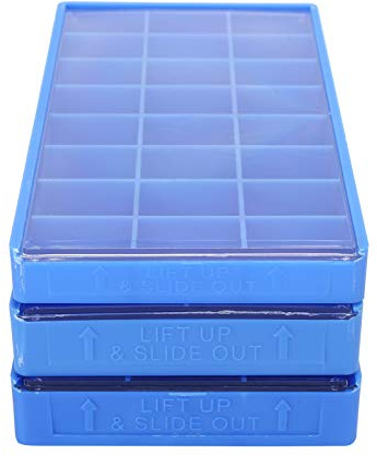 Mxzzand Parts Storage Box Watch Parts Storage Case Plastic Beads Earring Container Watch Parts OrganizerJewelry boxes and storage