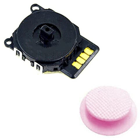 Genérico Joystick Analogico Compatible para Sony PSP 2000 Series (2001, 2002, 2003, 2004, 200X) Color Rosa Claro