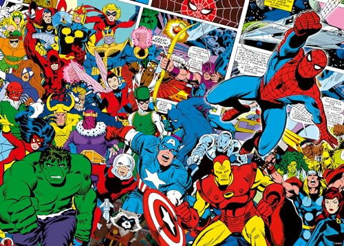 Ravensburger Puzzle 12000510 - Marvel Challenge - 1000 Teile Puzzle für Erwachsene und Kinder ab 14 Jahren, Marvel Puzzle, Geschenke für Marvel Fans