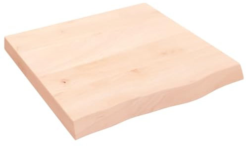 Schreibtischplatte Werkbankplatte DIY Stabile Bürotischplatte Tischplatte Werkbankplatte Echtholz-Furnier, Perfekt für höhenverstellbare Schreibtische, 60x60x(2-6) cm