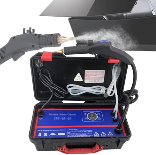 Machine De Nettoyage Portative à Haute TempéRature 1700W, Nettoyeur à Vapeur Haute Pression, Pour Carrelage De Maison, Voiture, Cuisine, Salle De Bains