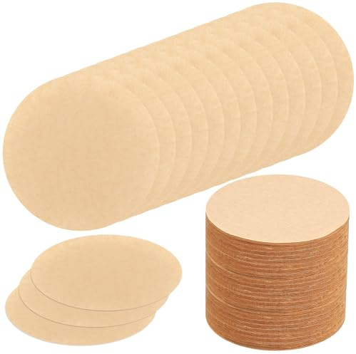 800 Stück Kaffeefilter Papier, 64mm Kaffee Filterpapier Runde Espresso Papierfilter, Kaffeefilterpapier Kaffeepapierfilter, Ungebleichter Kaffee Papierfilter für Kaffeekocher