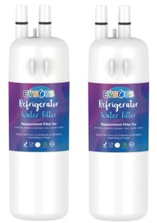 W10295370A Water Filter Replacement, Compatible with EDR1RXD1, EDR1RXD1B, W10295370, WHR1RXD1, KAD1RXD1, P4RFKB2, P8RFWB2L, 46-9930,46-9081 (2 Pack)