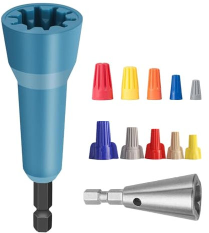 LeeQinersw 12pcs fil Connecteur d'outils Conducteur à douille ergonomique IDEAL IDEAL COMPACT FIRE TWISTING pour les passionnés