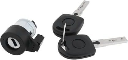 OTOTEC Zündschlosszylinder mit 2 Schlüsseln 3B0905855C Kompatibel mit VW Bora Golf 4 Und Passat 3B