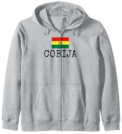 Cobija Country Bolivia Viaje Familiar Boliviano Hombres Mujeres Sudadera con Capucha