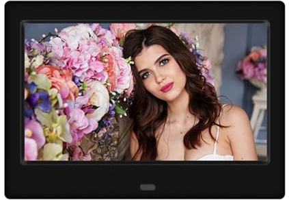 Cadre Photo numérique LED 7 Pouces, Lecteur MP3/MP4, Plus Clair