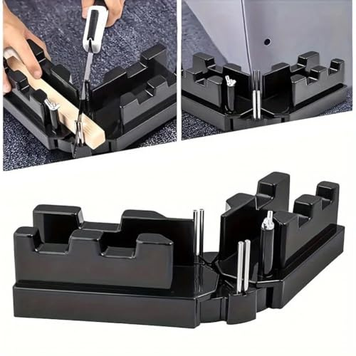 BAAQII Strumento di taglio di misurazione 2 in 1 Mitra Precisa Sega Goniometro Smussi Angolo di taglio Finder 85-180 ° per la lavorazione del legno Ristrutturazione della casa