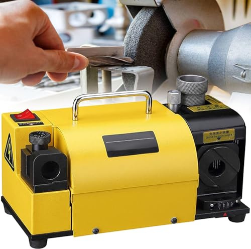 Drill Bit Sharpener - Professional Tool Machine, Adjustable Angle 3-13mm Grinding, 11 Collects, CNC Router Bit Sharpening for Precision and Efficiency