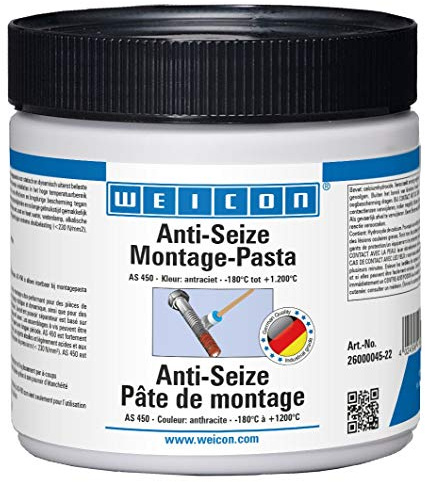 WEICON Anti-Seize Assembly Paste 450 g de protection contre la corrosion résistante à la chaleur
