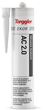 Universal Silikon weiß transparent 280 ml UV- und witterungsbeständiger Qualitäts-Dichtstoff Sanitärsilicon Dusche und Bad (transparent)