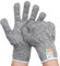 Lymaha Gant Anti Coupure,Gants Butcher Sécurité Niveau 5 Protection-Gants Cuisine,la norme EN 388 Gants Jardinage Gants Résistants Aux Coupures Pour L'écaillage D'huîtres,Le Soudage (blanche-XL), M