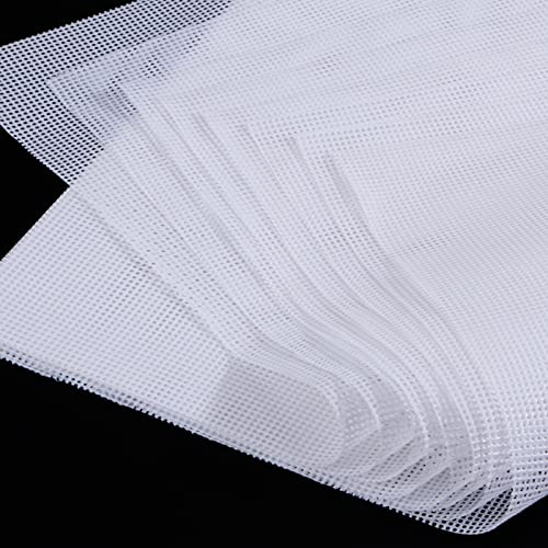 Feuilles Déshydrateur en Silicone, 8 Pièces Antiadhésif Feuille en Maille, Tapis de Déshydratation de Séchoir à Fruits Alimentaires Réutilisable Tapis de Cuisson en Filet à Vapeur, 38cm*28.5cm