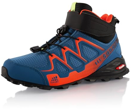 Fusskleidung® Damen Herren Wanderschuhe Trail Running Stiefel Wanderstiefel